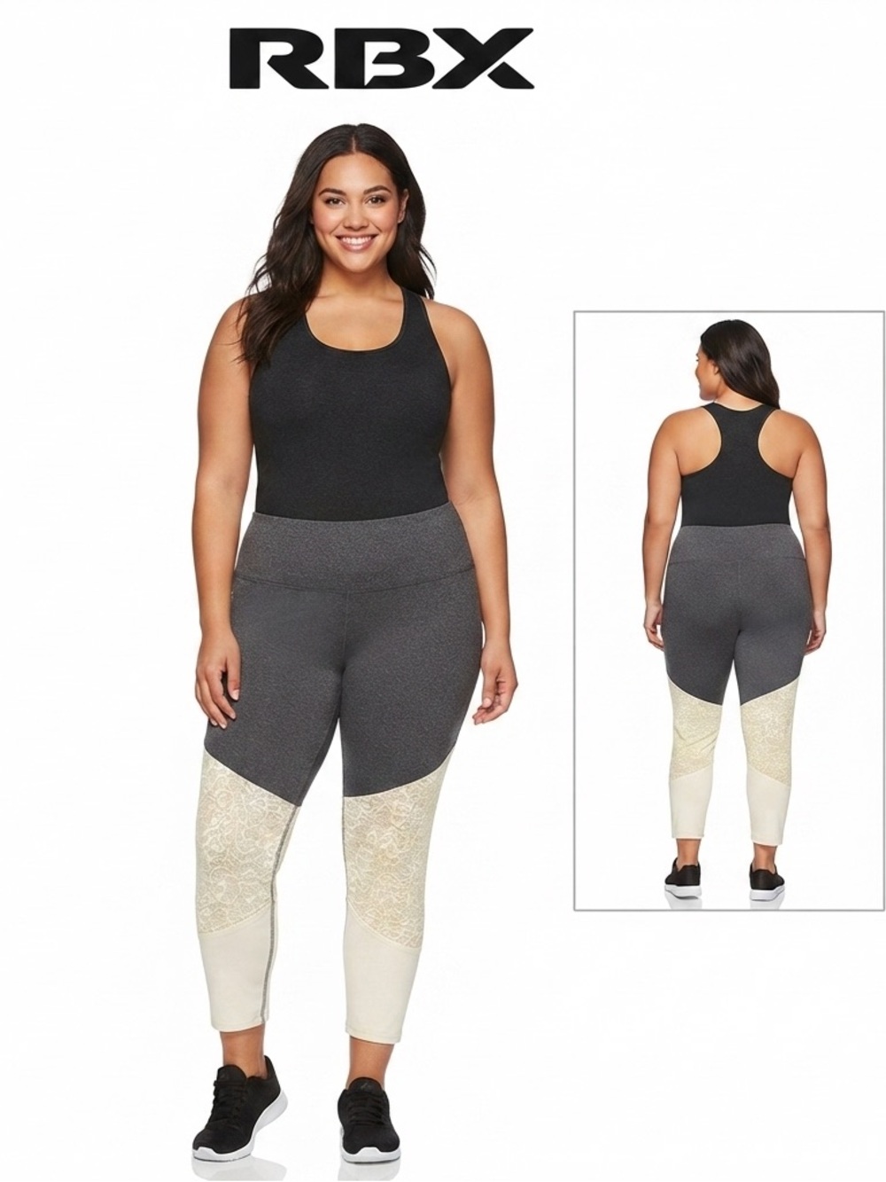 RBX Active Plus Sz Ankle Leggings NWT 3X